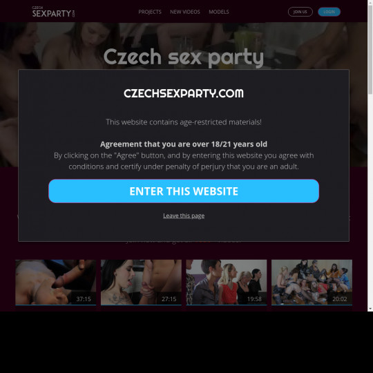 czech sex party