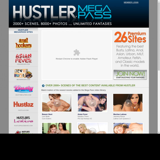 hustler mega pass