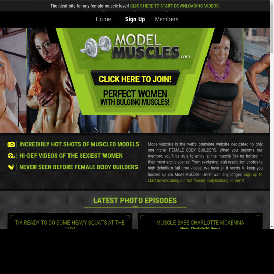 model muscles