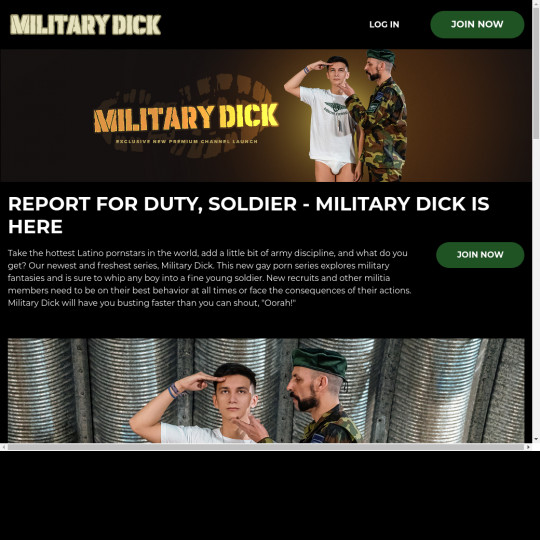 military dick