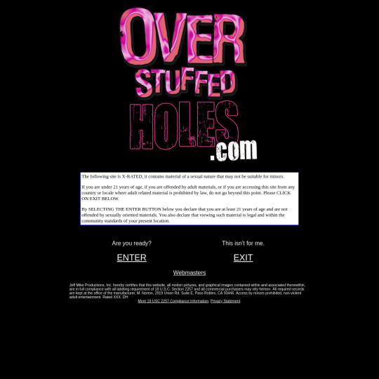 over stuffed holes