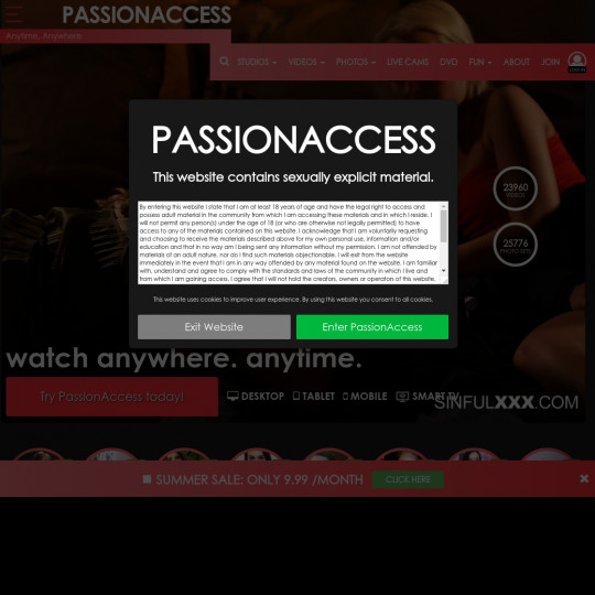 passion access