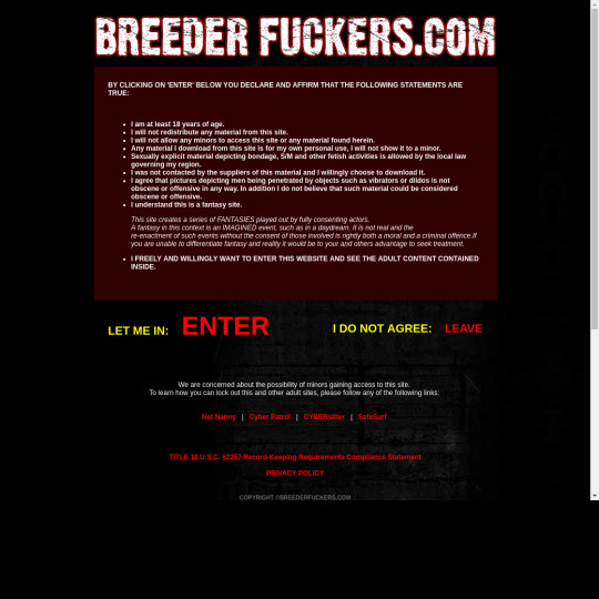 breeder fuckers