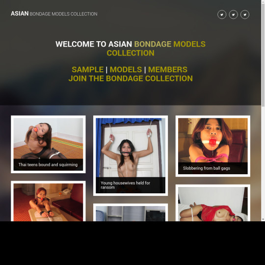 asian bondage models