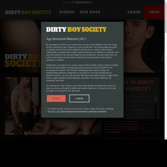 dirty boys society