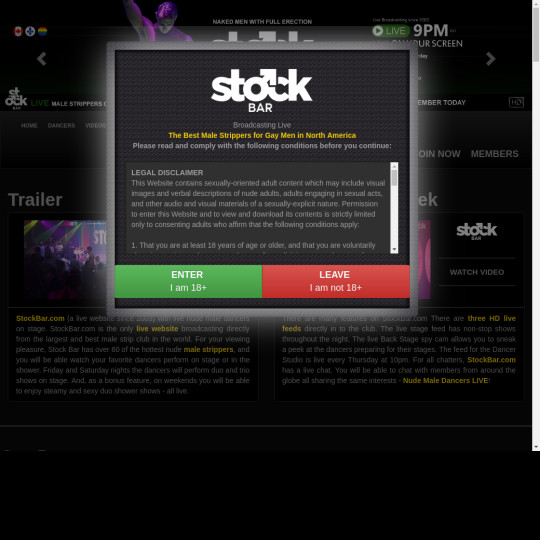 stock bar