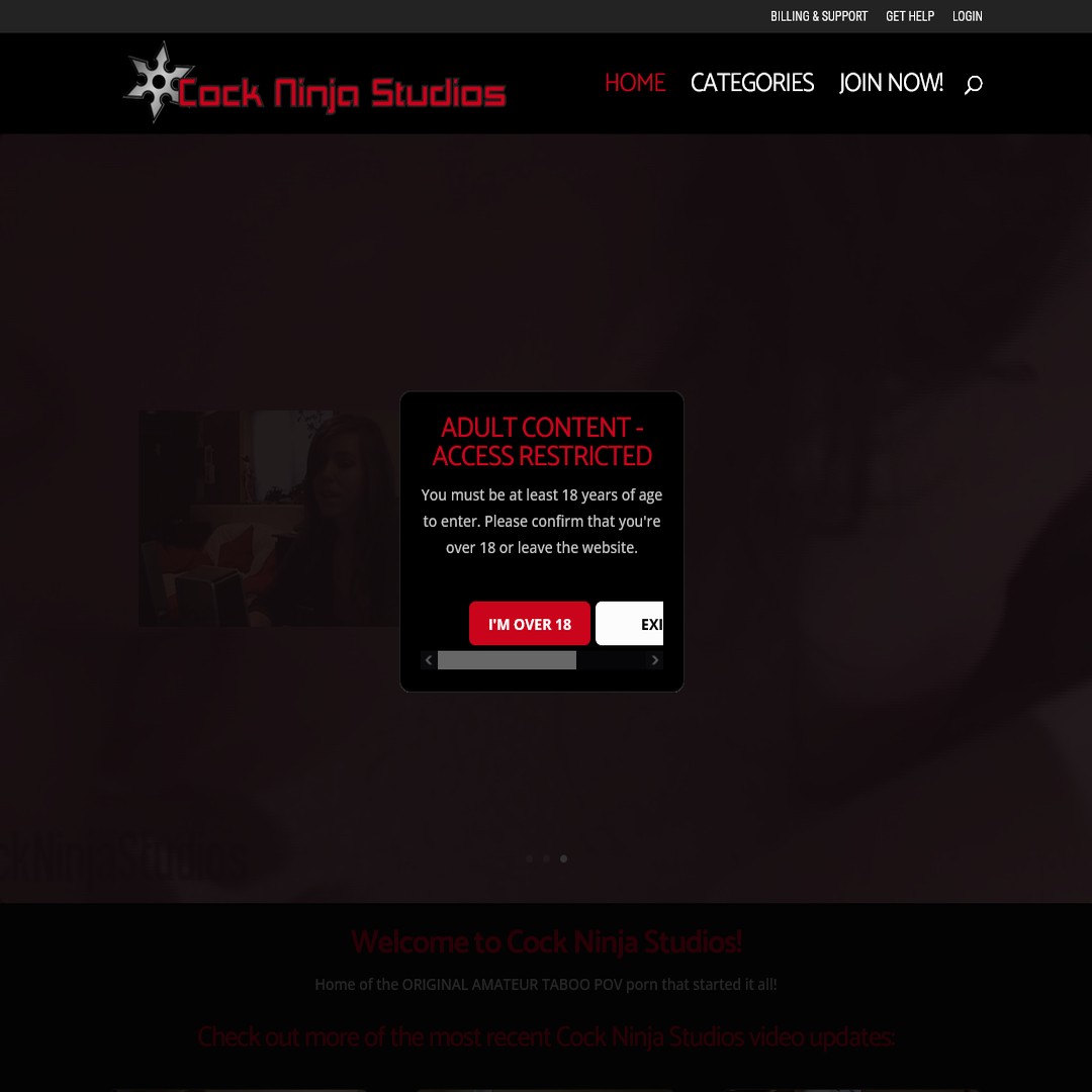 cock ninja studios account